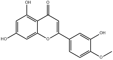 香葉木素, 520-34-3, 結(jié)構(gòu)式