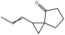 1-(1-Propenyl)spiro[2.4]heptan-4-one Struktur