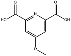 4-甲氧基吡啶-2,6-二甲酸, 52062-26-7, 結(jié)構(gòu)式