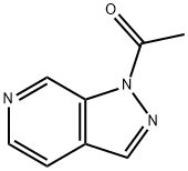 1H-Pyrazolo[3,4-c]pyridine, 1-acetyl- (9CI) Struktur