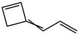 (3E)-3-prop-2-enylidenecyclobutene Struktur