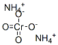 Ammonium chromate Struktur