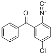 2-ISOCYANO-5-CHLORBENZOPHENONE Struktur