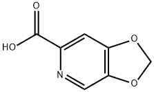 1,3-Dioxolo[4,5-c]pyridine-6-carboxylicacid(9CI) Struktur