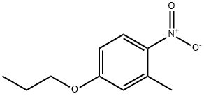 Benzene, 2-methyl-1-nitro-4-propoxy- Struktur