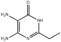 4(1H)-Pyrimidinone,  5,6-diamino-2-ethyl-  (9CI) Struktur