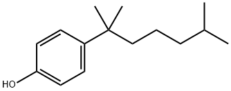 262-NP,  4-(1,1,5-Trimethylhexyl)phenol Struktur