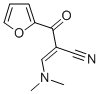 2-[(DIMETHYLAMINO)METHYLENE]-3-(2-FURYL)-3-OXO-PROPANENITRILE Structure