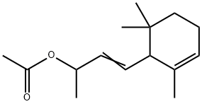 ALPHA-IONYL ACETATE Struktur