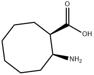 (1R,2S)-2-AMINO-CYCLOOCTANECARBOXYLIC ACID Struktur