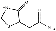 5-Thiazolidineacetamide, 4-oxo- (9CI) Struktur