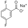 SODIUM 2,5-DIFLUOROBENZOATE Struktur