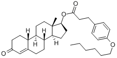 19-Nortestosterone 4-hexyloxyphenylpropionate Struktur