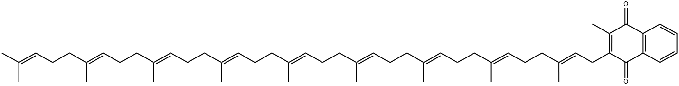 Menlaquinone 9 Struktur