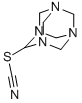 HEXAMETHYLENE TETRAMINE THIOCYANATE Struktur