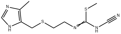 N-Cyano-N-[2-(5-methylimidazole-4-methylthio)ethyl]-S-methyl isothiourea