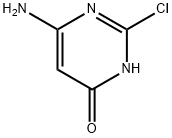 4(1H)-Pyrimidinone, 6-amino-2-chloro- (9CI) Struktur