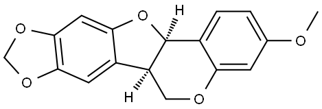 (-)-PTEROCARPIN Struktur