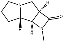 2H-Azeto[2,3-a]pyrrolizin-2-one,octahydro-1-methyl-,(2aR,7aS,7bR)-(9CI) Struktur