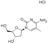 2''-DEOXY-5-METHYLCYTIDINE HYDROCHLORIDE Struktur