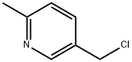 Pyridine, 5-(chloromethyl)-2-methyl- (6CI,9CI) Struktur