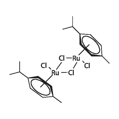 Dichloro(p-cymene)ruthenium(II) dimer Struktur