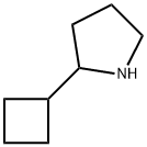 Pyrrolidine, 2-cyclobutyl- (9CI) Struktur