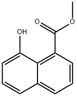 8-HYDROXY-NAPHTHALENE-1-CARBOXYLIC ACID METHYL ESTER Struktur