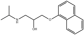 Propanolol Struktur