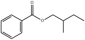 2-methylbutyl benzoate Struktur