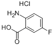 2-amino-5-fluorobenzoic acid hydrochloride Struktur