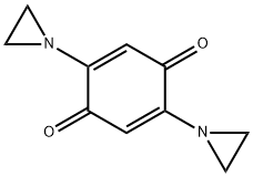 2,5-DIAZIRIDINYL-1,4-BENZOQUINONE Struktur