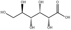 Gluconic acid Struktur