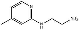 N-(4-METHYLPYRIDIN-2-YL)ETHANE-1,2-DIAMINE Struktur