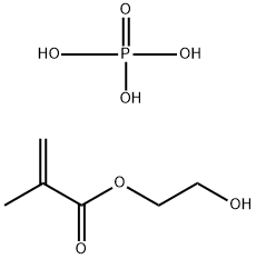 2-Hydroxyethyl methacrylate phosphate Struktur