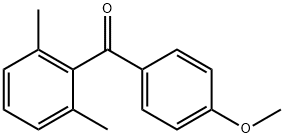 2,6-DIMETHYL-4'-METHOXYBENZOPHENONE Struktur