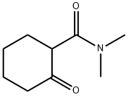 2-OXO-CYCLOHEXANECARBOXYLIC ACIDDIMETHYLAMIDE Struktur