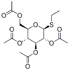 ETHYL 2,3,4,6-TETRA-O-ACETYL-ALPHA-D-THIOGLUCOPYRANOSIDE Struktur