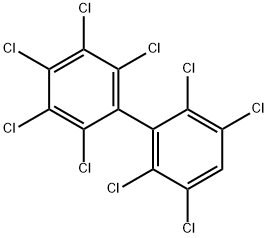 2,2',3,3',4,5,5',6,6'-NONACHLOROBIPHENYL Struktur