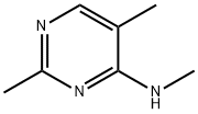 4-Pyrimidinamine, N,2,5-trimethyl- (9CI) Struktur