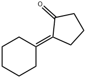 2-Cyclohexylidenecyclopentanone Struktur