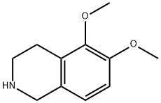 1,2,3,4-tetrahydro-5,6-diMethoxy-Isoquinoline Struktur