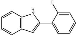 2-(2-FLUOROPHENYL)-1H-INDOLE Struktur