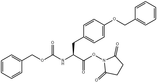 Z-TYR(BZL)-OSU Struktur