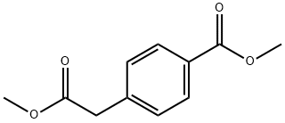 4-METHOXYCARBONYLMETHYL-BENZOIC ACID METHYL ESTER Structure