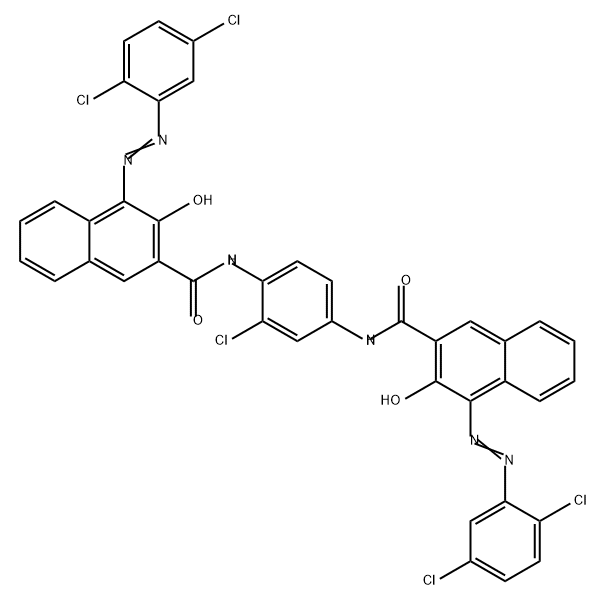 Pigment Red 144 Struktur