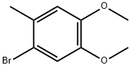 2-Bromo-4,5-dimethoxytoluene Struktur