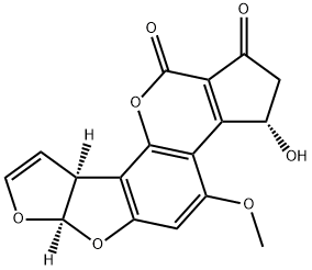 aflatoxin Q1 Struktur