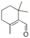 2,6,6-trimethylcyclohexenecarbaldehyde Struktur