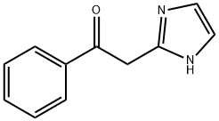 2-(1H-IMIDAZOL-2-YL)-1-PHENYLETHANONE HYDROCHLORIDE Struktur